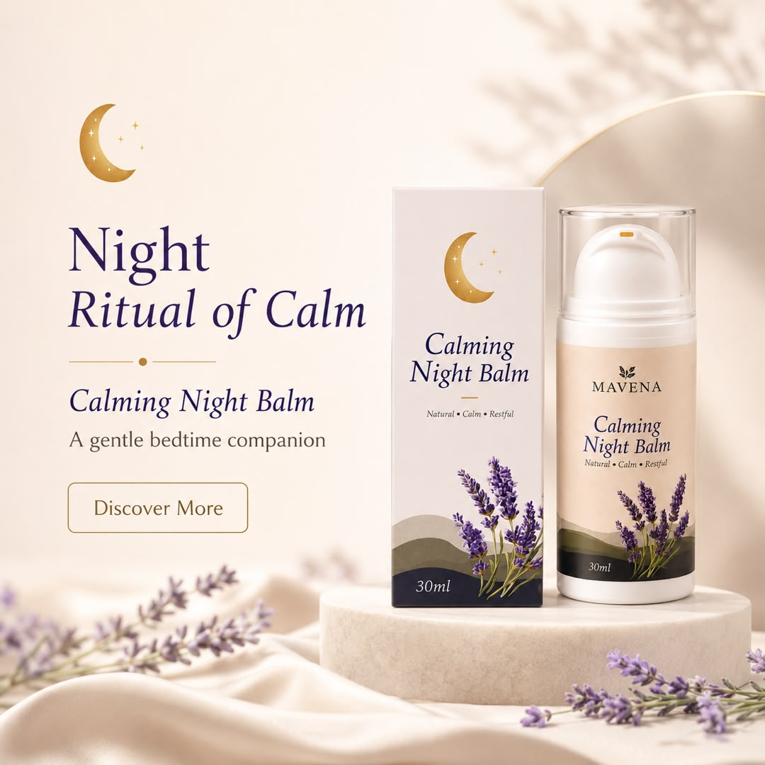 Calming Night Balm 夜间放松仪式产品照